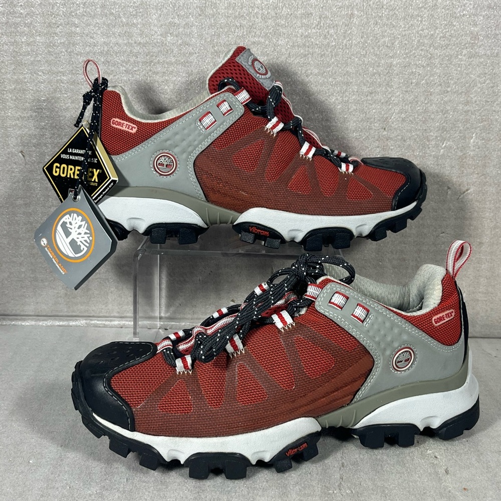 Timberland New Women's Rust/Gray/Black Color Outdoor Performance Shoes Size 8M